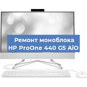 Замена материнской платы на моноблоке HP ProOne 440 G5 AiO в Новосибирске